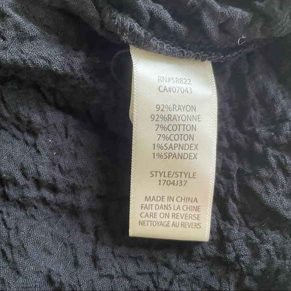 MAX STUDIO SHORT SLEEVES BLACK SHIRT  - XS - Picture 11 of 11